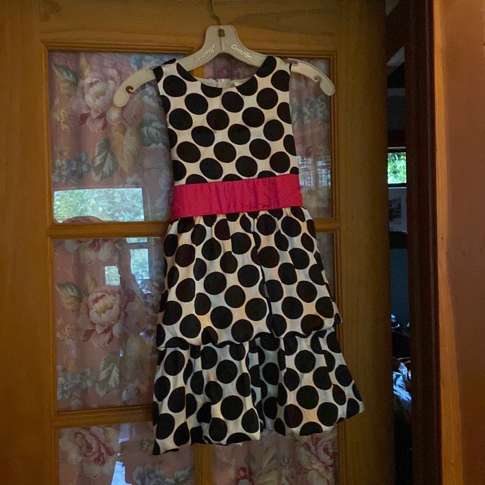 She’s the one adorable silk dress